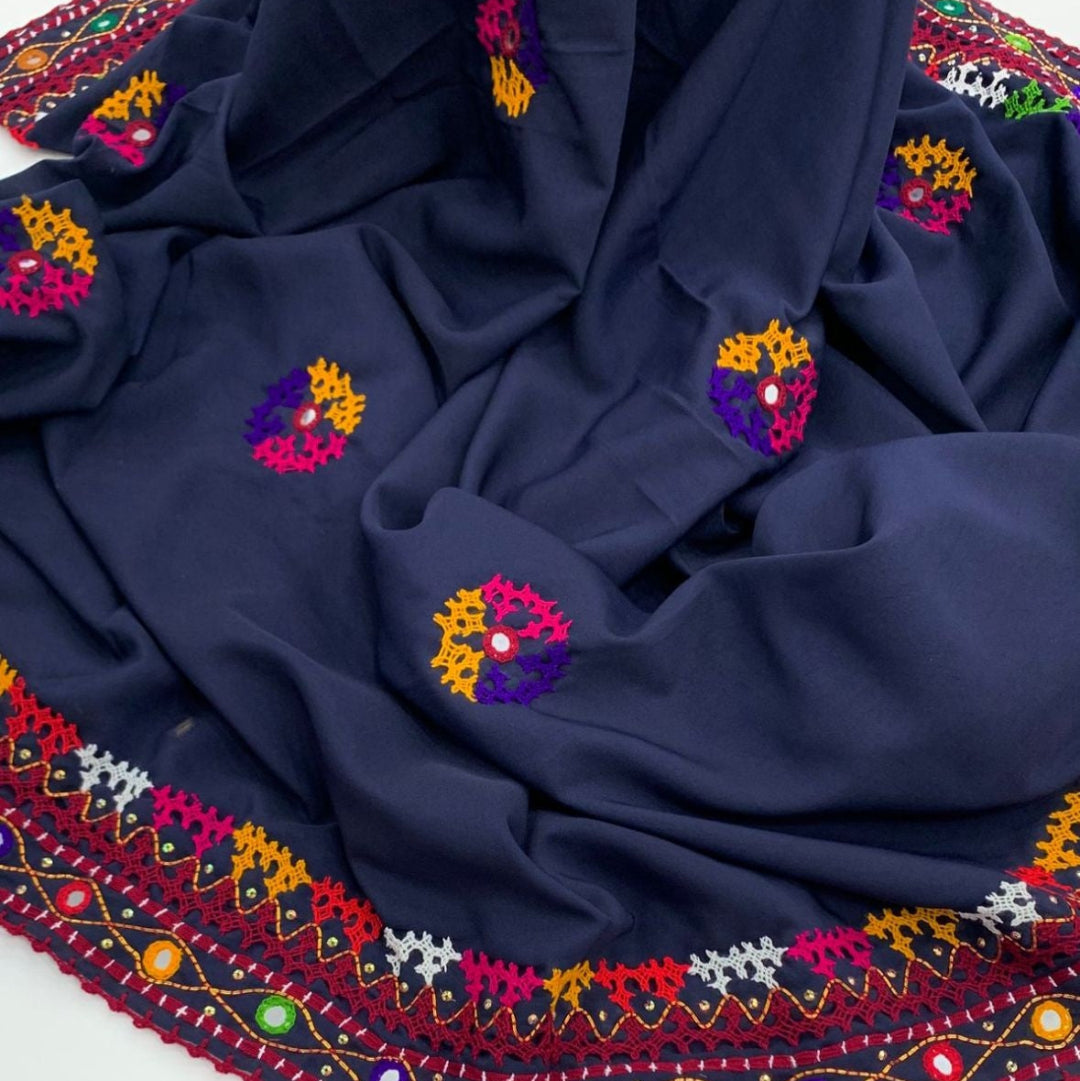 Swiss voil blochi chadar