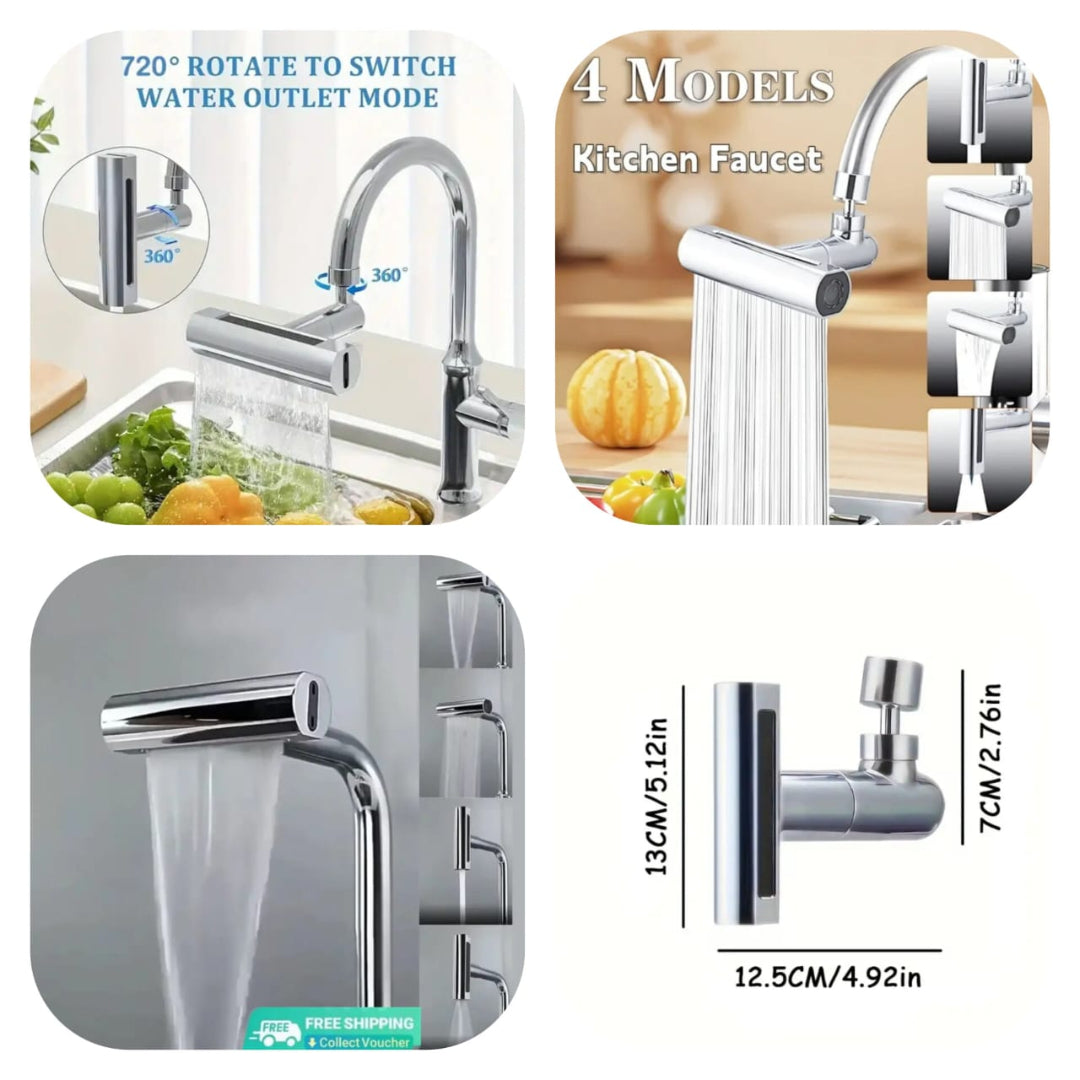 720° Rotating Kitchen Faucet Water Saver ✨