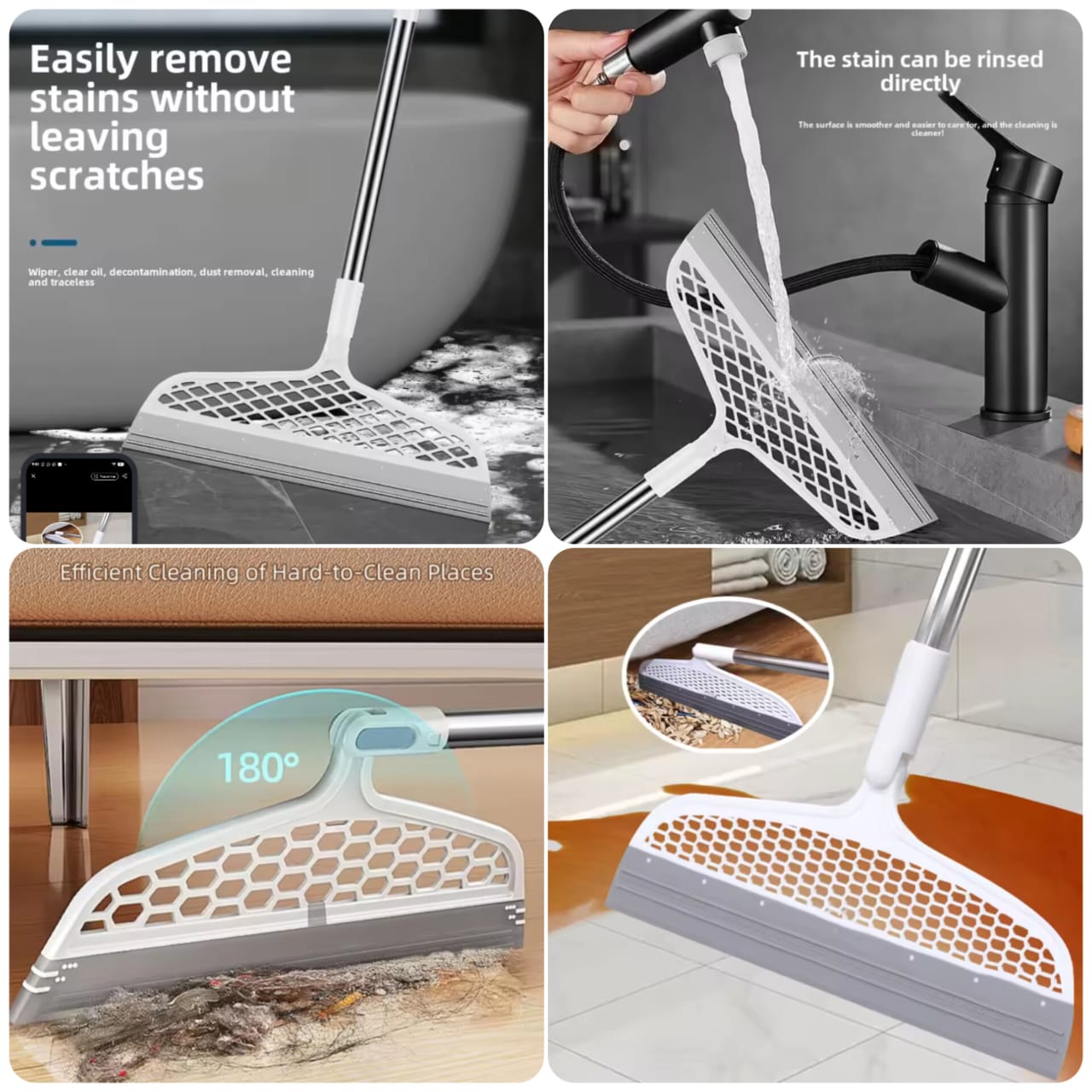 ✨ 180° Rotating Multi-Purpose Floor Cleaning Wiper ✨